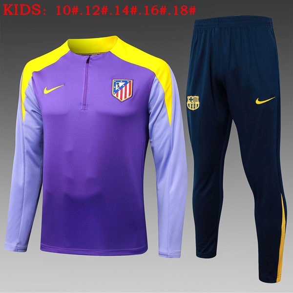 Enfant Sweatshirt Atletico Madrid 2025-26 Purpura 5